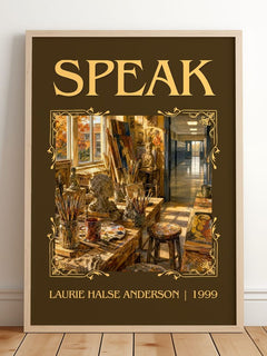 Speak Classic Book Art Print by Laurie Halse Anderson – image 2