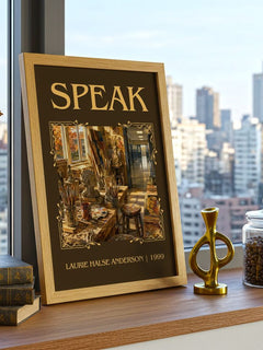 Speak Classic Book Art Print by Laurie Halse Anderson – image 3