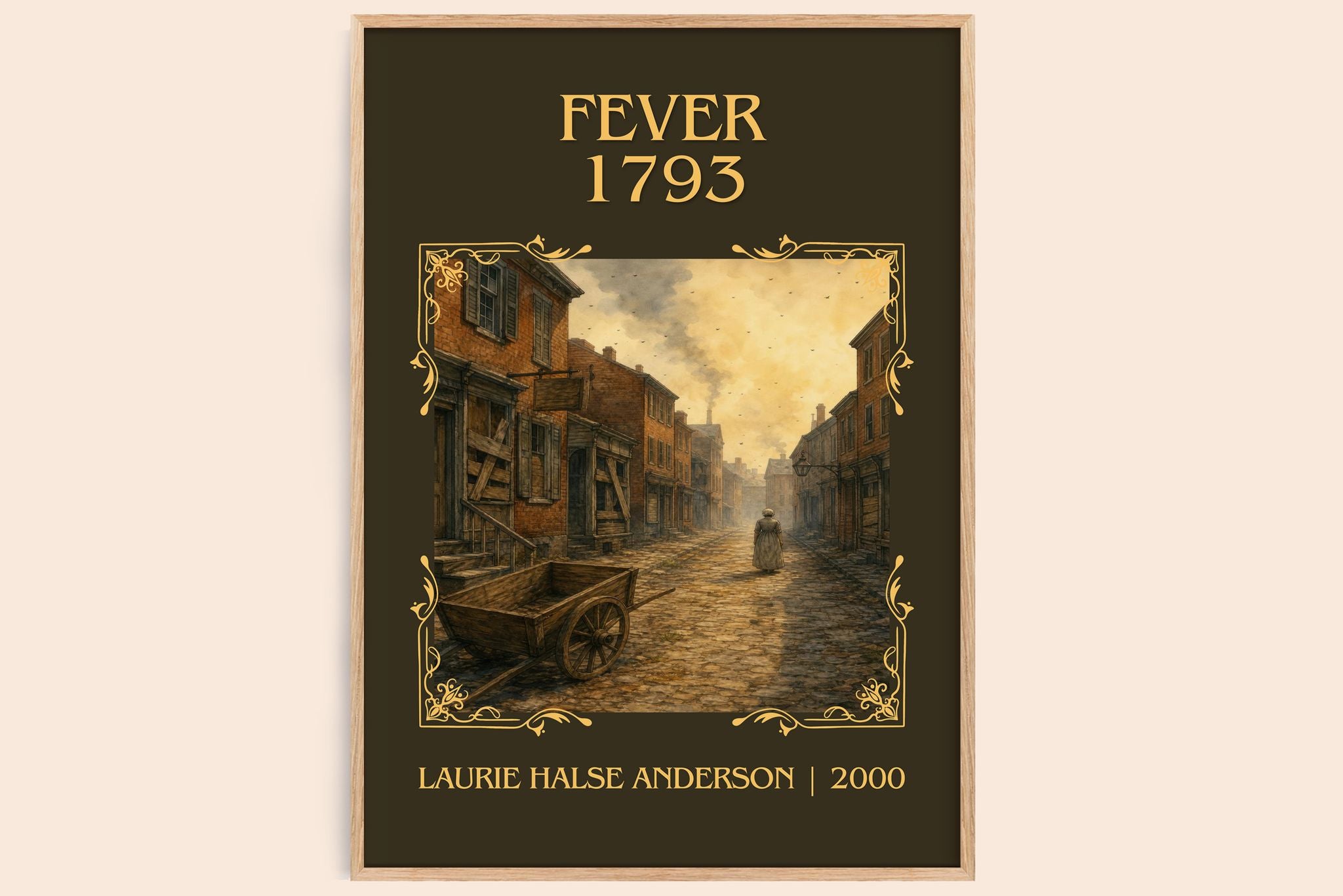 Fever 1793 Classic Book Art Print by Laurie Halse Anderson