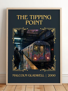 The Tipping Point Classic Book Art Print by Malcolm Gladwell – image 2
