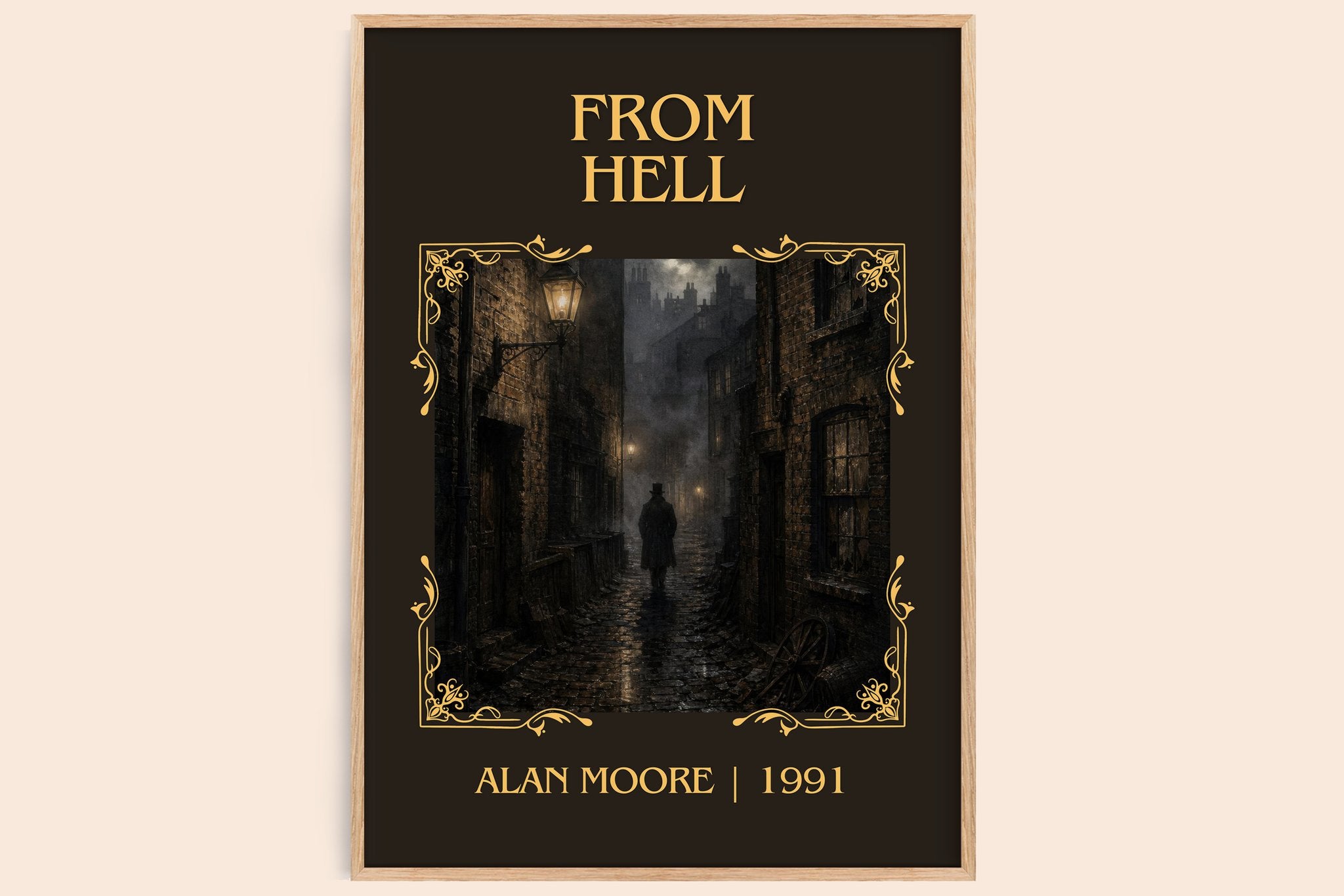 From hell Classic Book Art Print by Alan Moore
