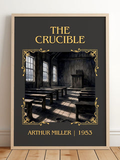 The Crucible Classic Book Art Print by Arthur Miller – image 2