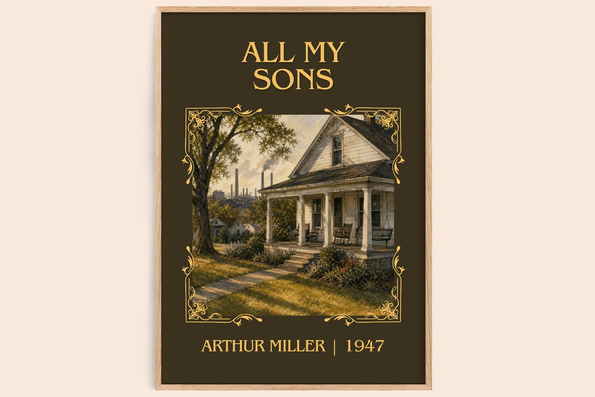 All My Sons Classic Book Art Print by Arthur Miller