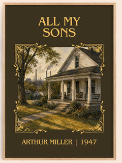 All My Sons Classic Book Art Print by Arthur Miller – image 1