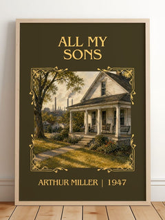 All My Sons Classic Book Art Print by Arthur Miller – image 2