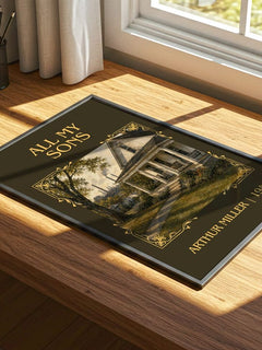 All My Sons Classic Book Art Print by Arthur Miller – image 4