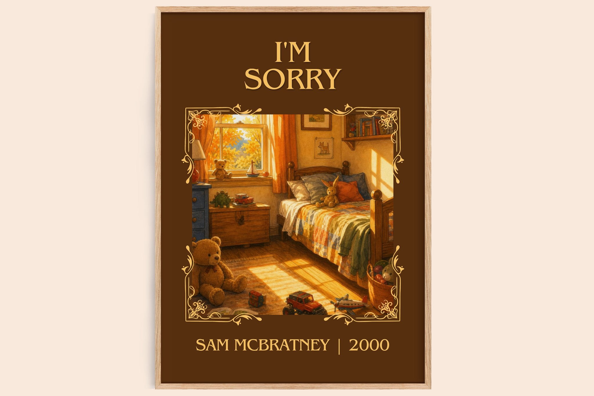 I'm Sorry Classic Book Art Print by Sam McBratney