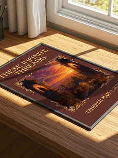 These Infinite Threads Classic Book Art Print by Tahereh Mafi – image 4