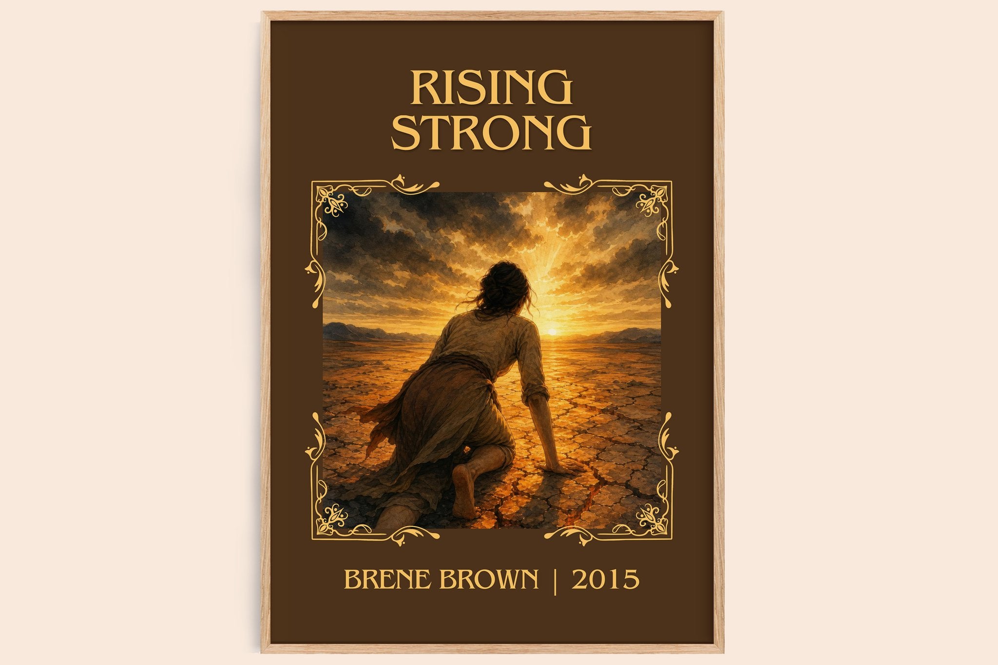 Rising strong Classic Book Art Print by Brené Brown