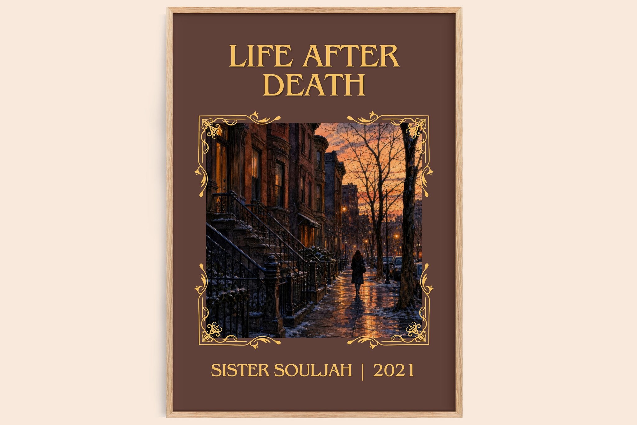 Life After Death Classic Book Art Print by Sister Souljah