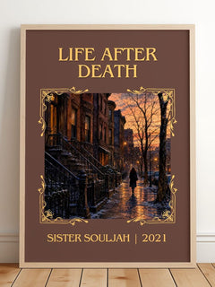 Life After Death Classic Book Art Print by Sister Souljah – image 2