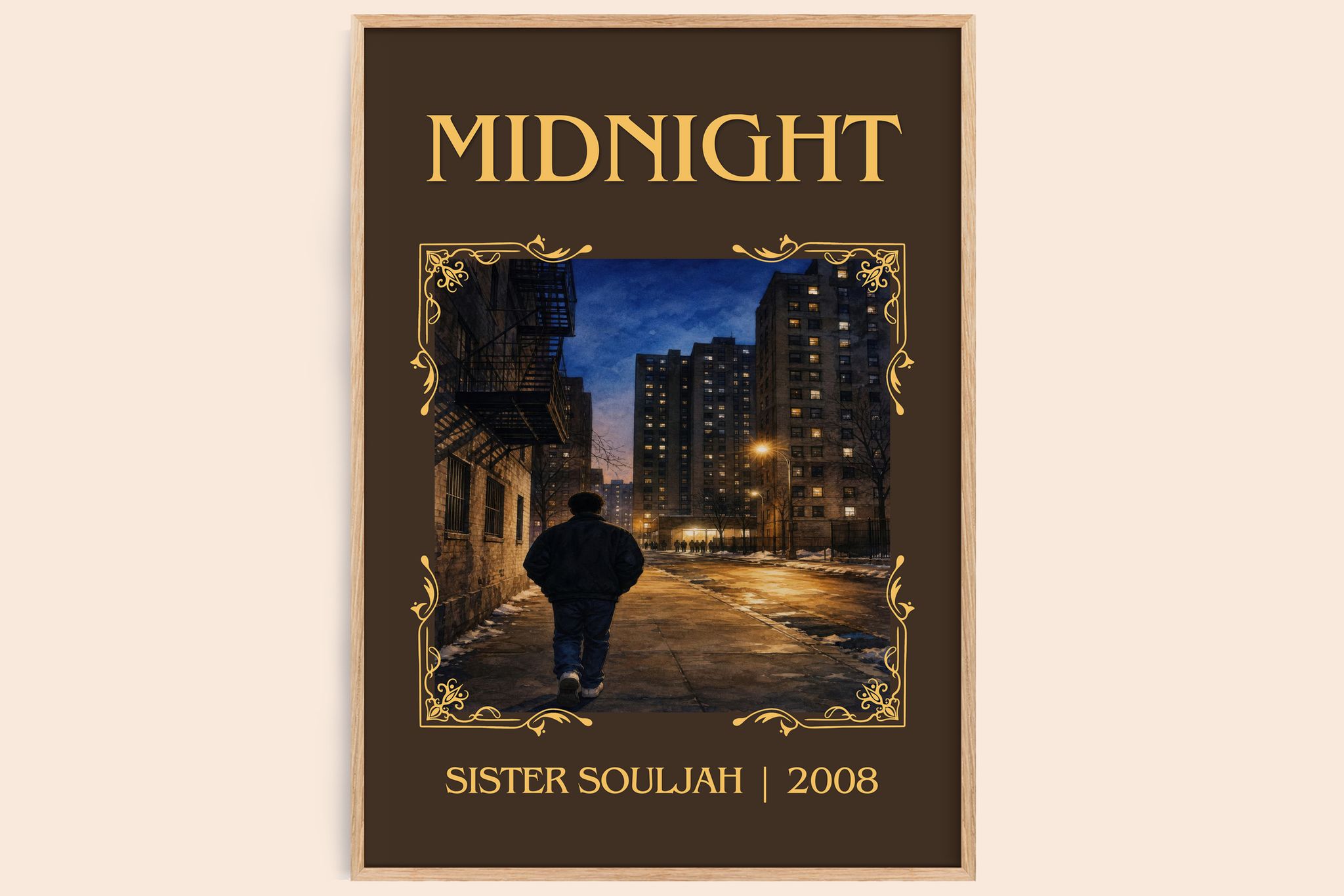 Midnight Classic Book Art Print by Sister Souljah