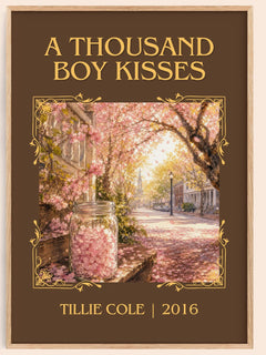 A Thousand Boy Kisses Classic Book Art Print by Tillie Cole – book poster