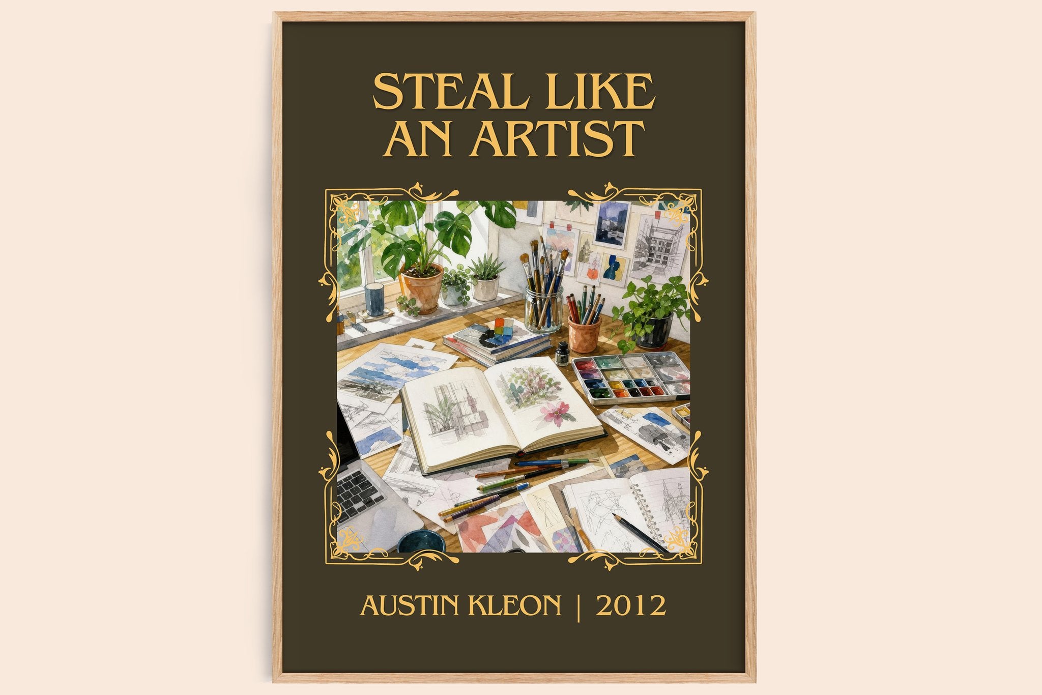 Steal like an artist Classic Book Art Print by Austin Kleon
