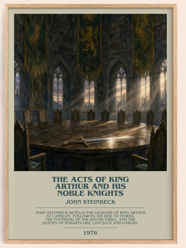 Acts Of King Arthur And His Noble Knights Bookish Wall Art – J.
