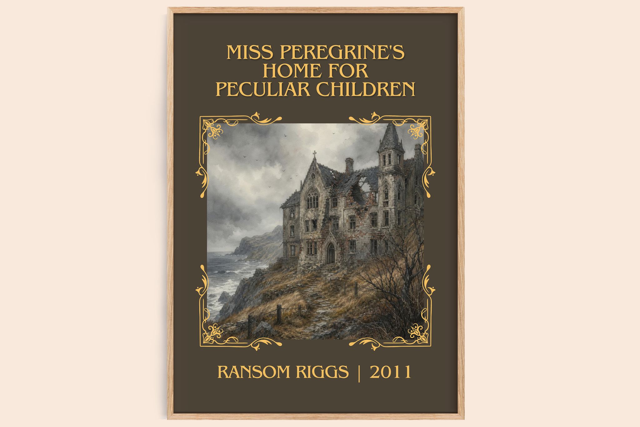 Miss Peregrine's Home for Peculiar Children Classic Book Art Print by Ransom Riggs