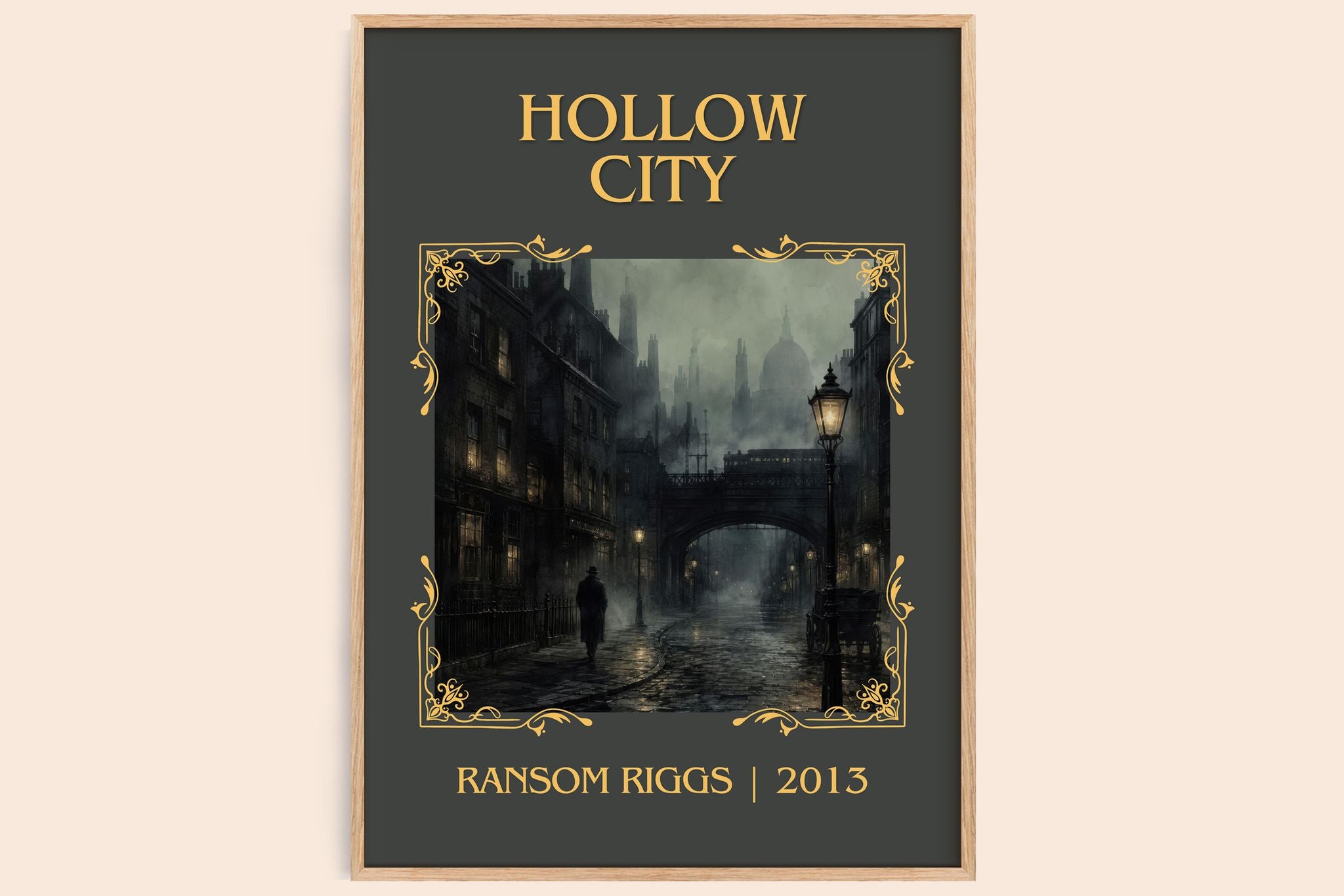 Hollow City Classic Book Art Print by Ransom Riggs