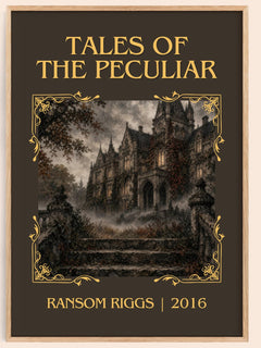 Tales of the Peculiar Classic Book Art Print by Ransom Riggs – book poster