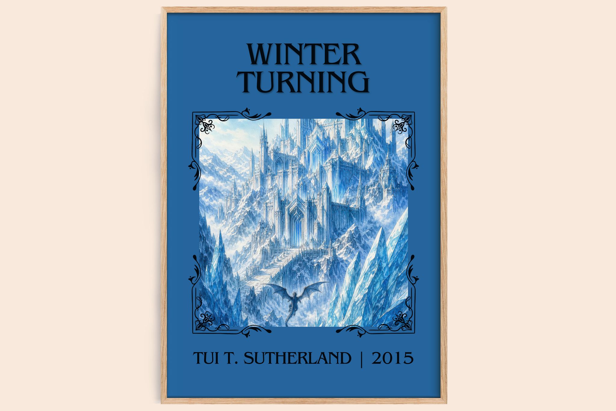 Winter Turning Classic Book Art Print by Tui T. Sutherland