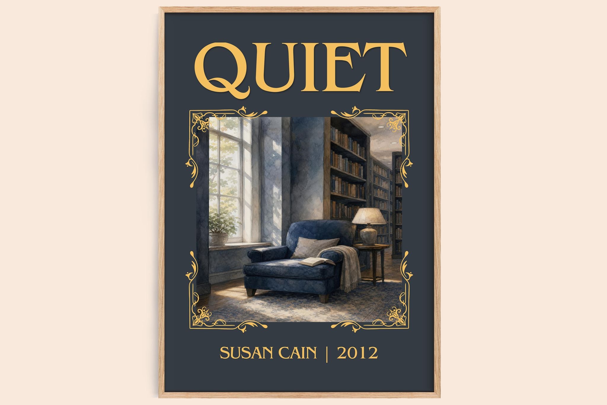 Quiet Classic Book Art Print by Susan Cain