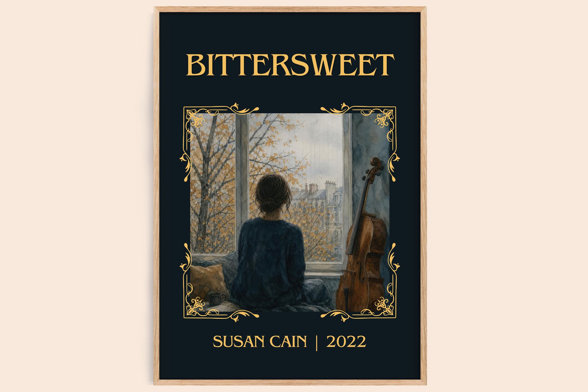 Bittersweet Classic Book Art Print by Susan Cain