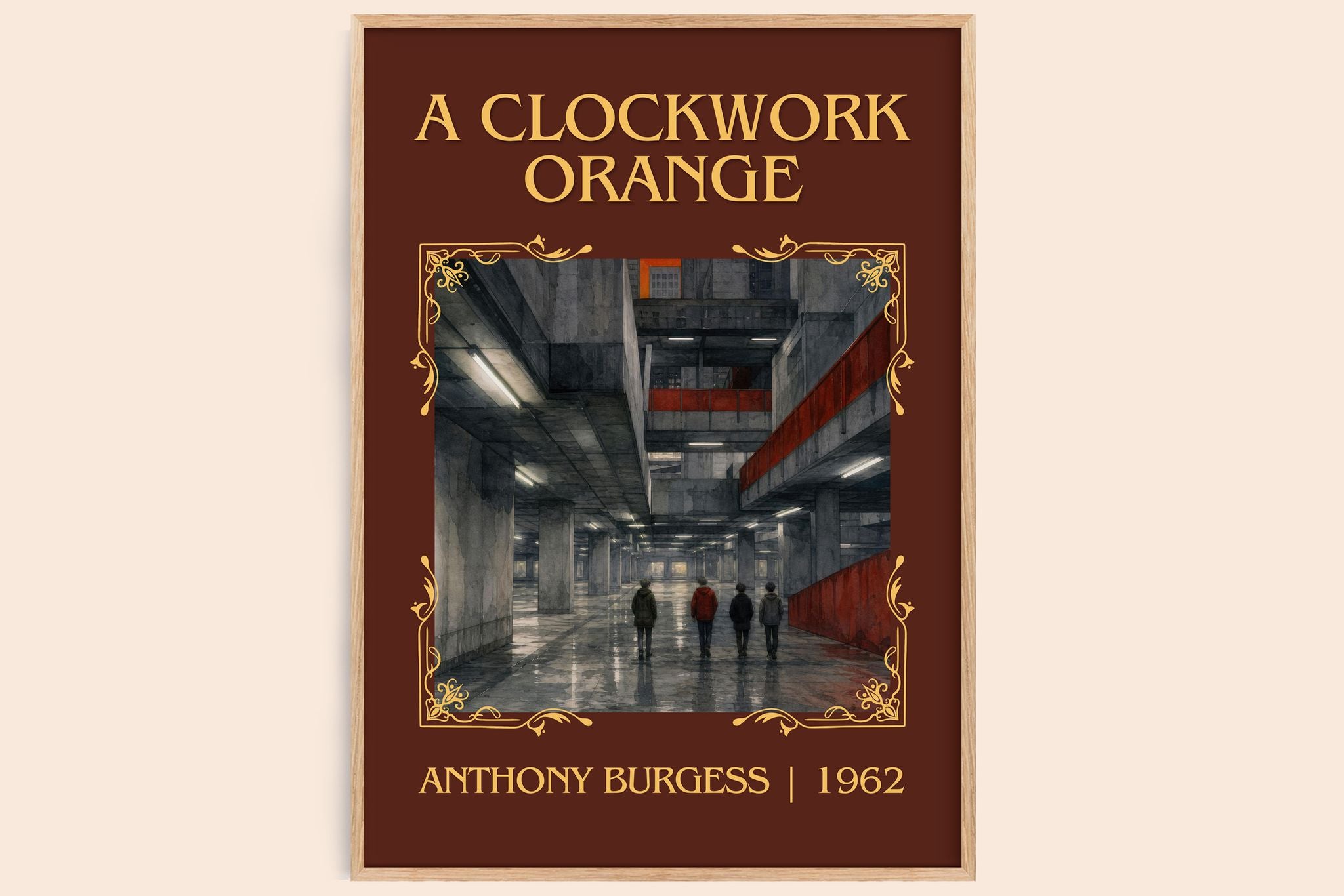 A Clockwork Orange Classic Book Art Print by Anthony Burgess