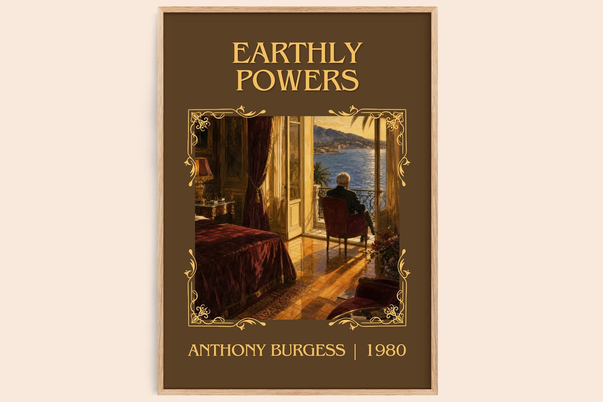 Earthly Powers Classic Book Art Print by Anthony Burgess