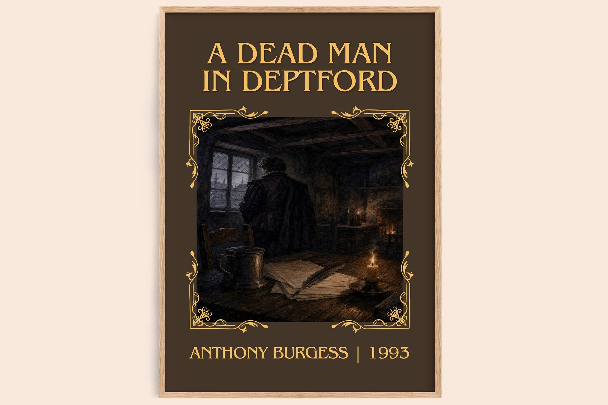 A Dead Man in Deptford Classic Book Art Print by Anthony Burgess