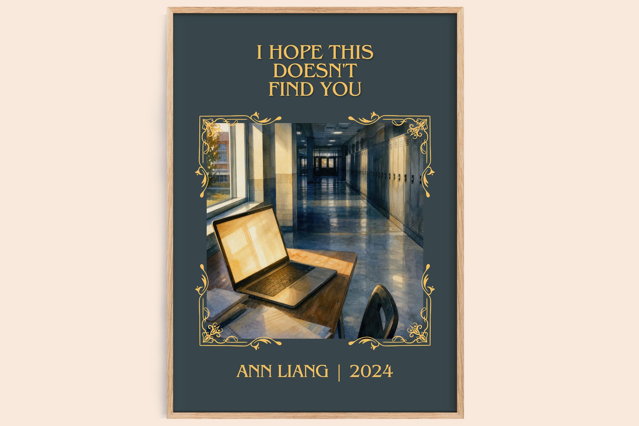 I Hope This Doesn't Find You Classic Book Art Print by Ann Liang