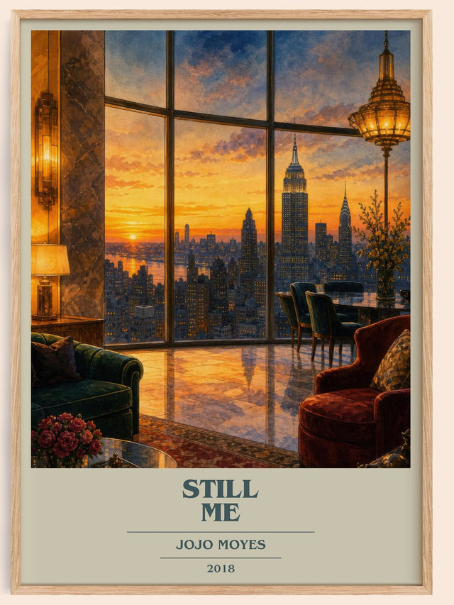 Still Me Book Cover Poster by Jojo Moyes