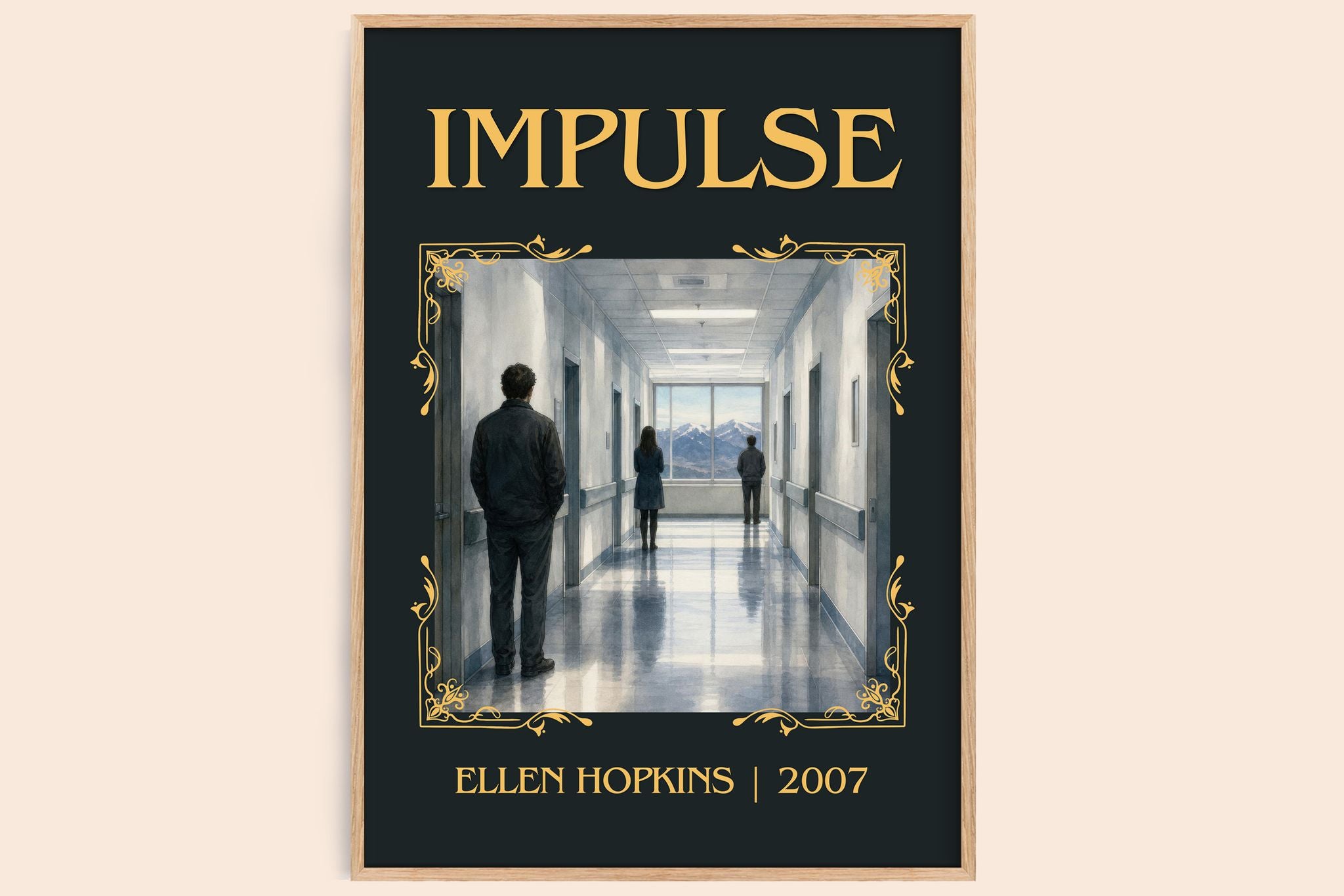 Impulse Classic Book Art Print by Ellen Hopkins