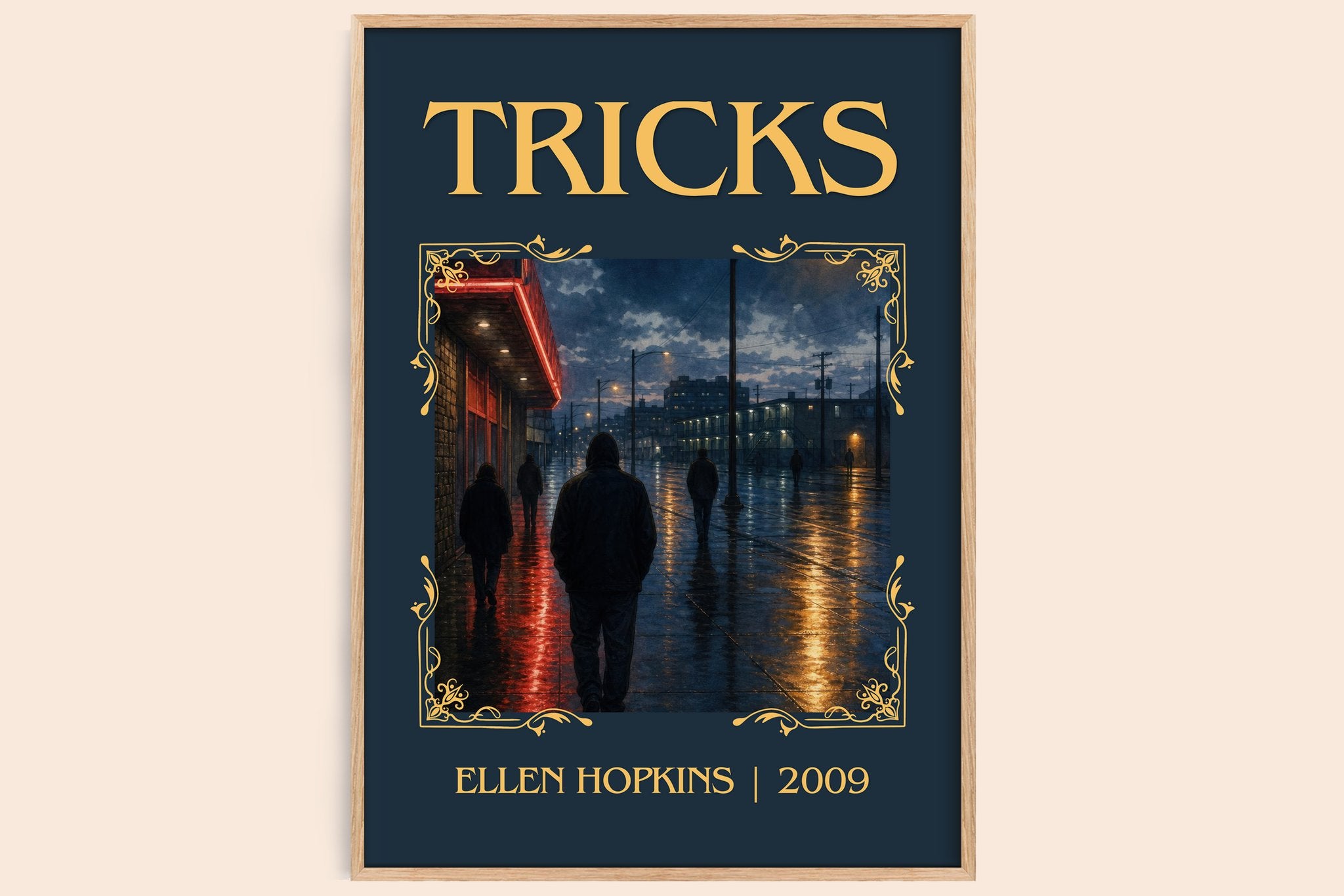 Tricks Classic Book Art Print by Ellen Hopkins