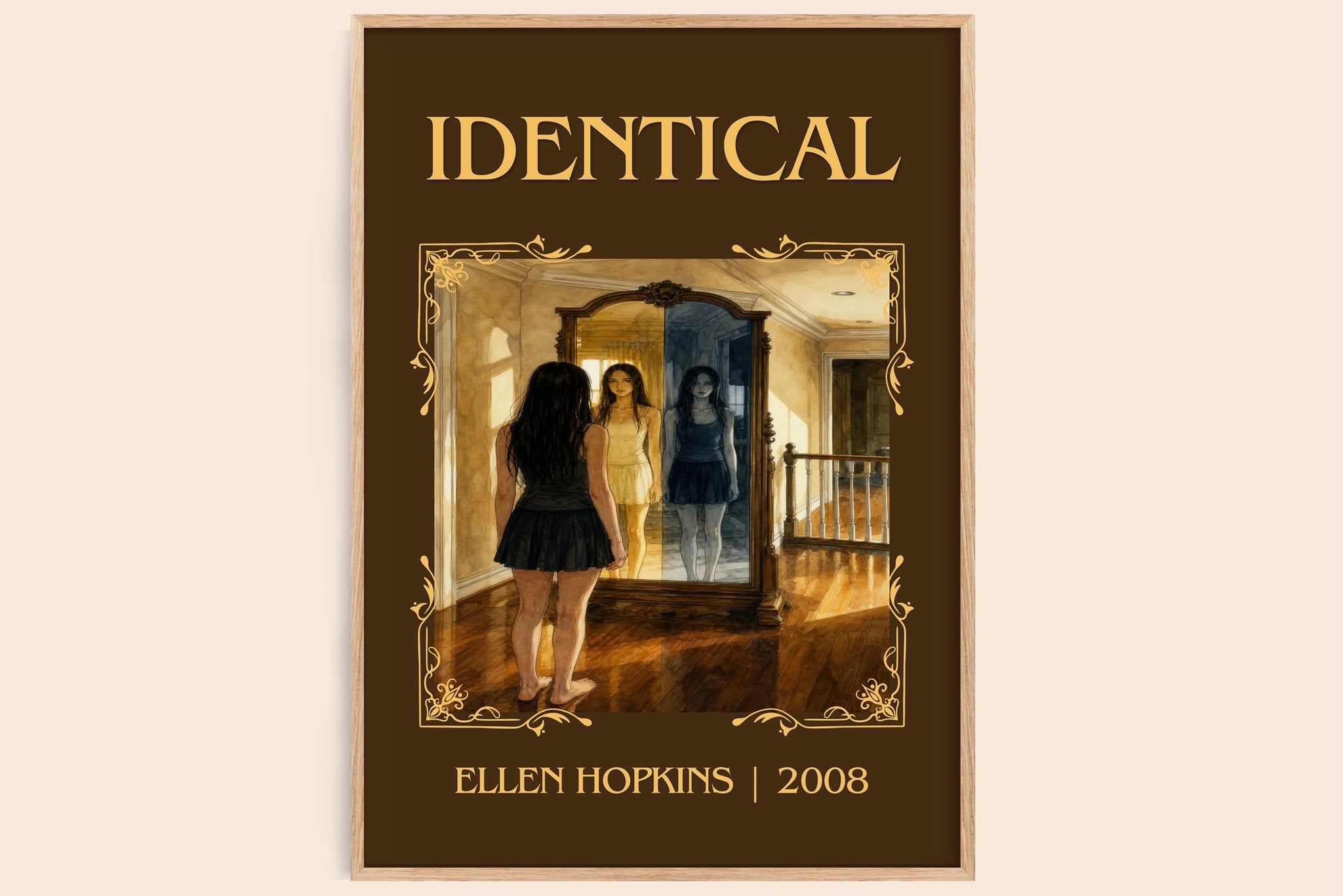 Identical Classic Book Art Print by Ellen Hopkins