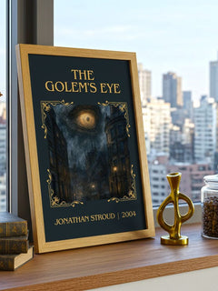 The Golem's Eye Classic Book Art Print by Jonathan Stroud – image 3