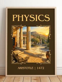 Physics Classic Book Art Print by Aristotle – image 2