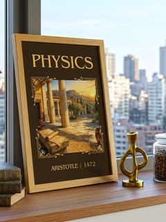 Physics Classic Book Art Print by Aristotle – image 3
