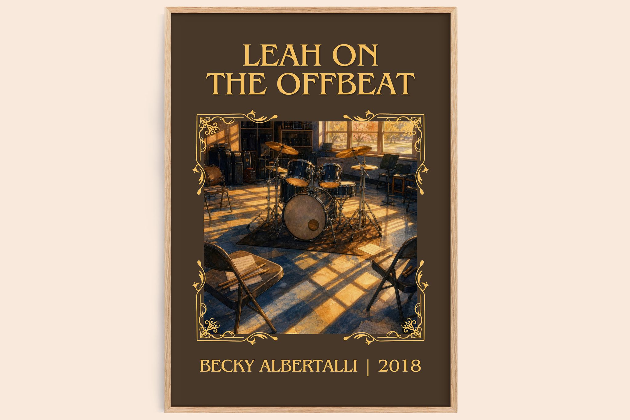 Leah on the offbeat Classic Book Art Print by Becky Albertalli