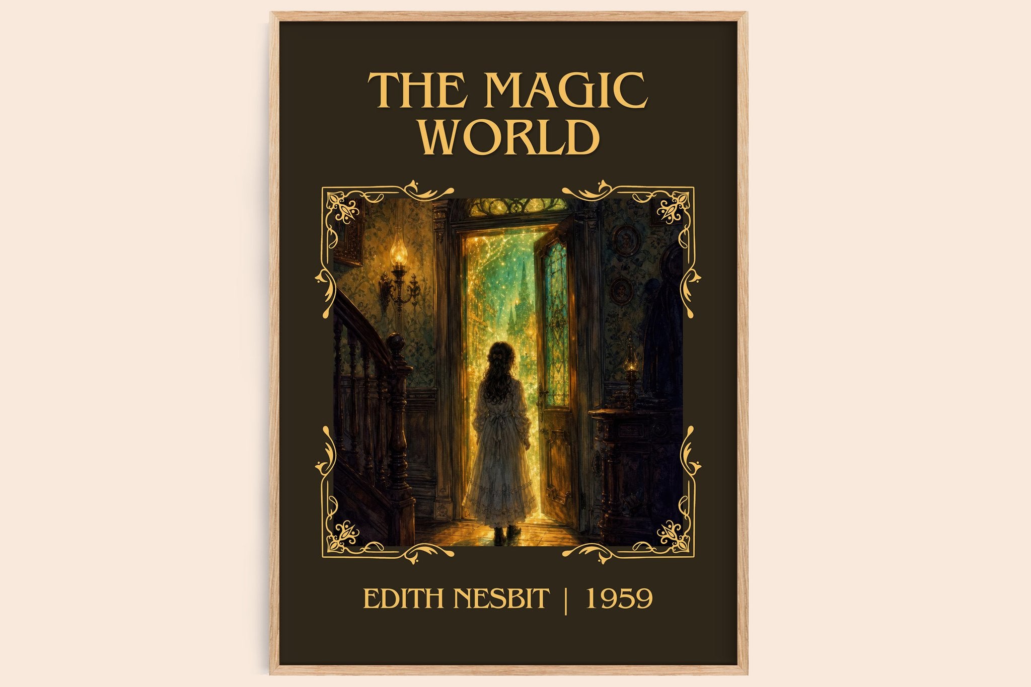 The Magic World Classic Book Art Print by Edith Nesbit