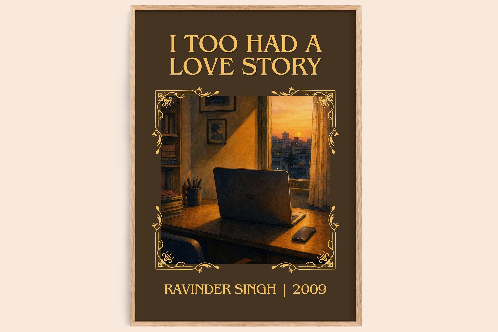 I Too Had a Love Story Classic Book Art Print by Ravinder Singh