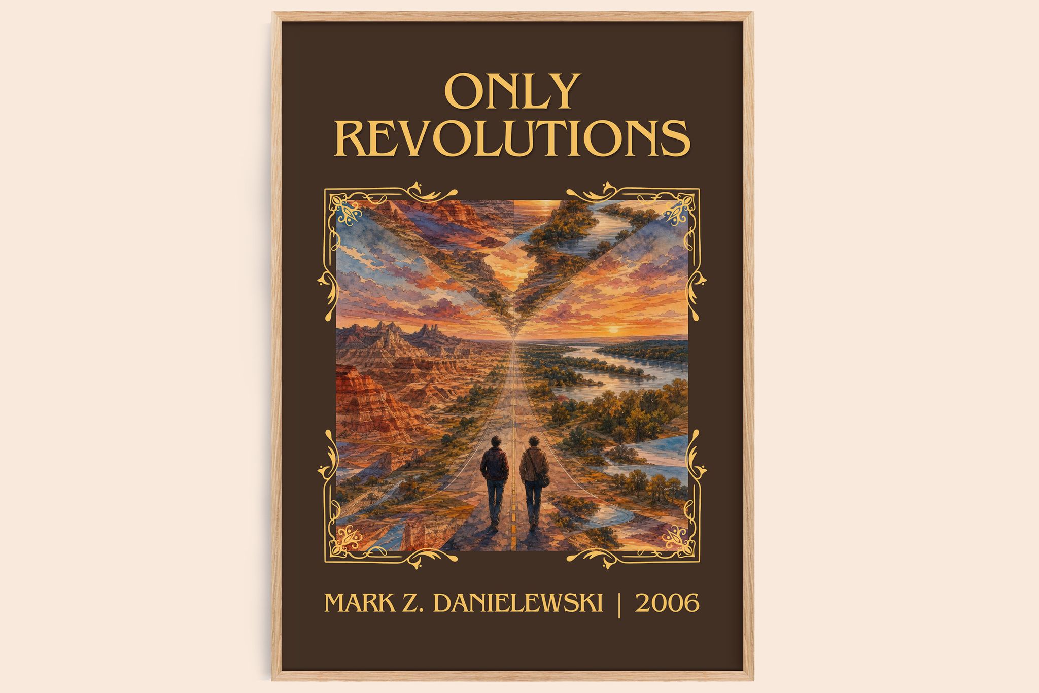 Only Revolutions Classic Book Art Print by Mark Z. Danielewski