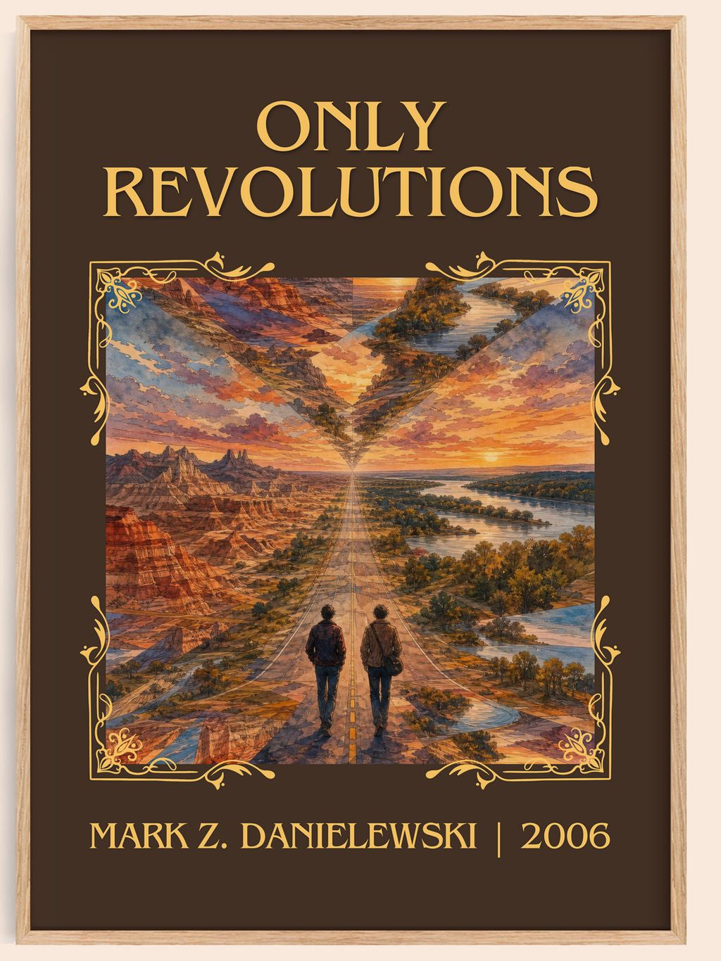 Only Revolutions Classic Book Art Print by Mark Z. Danielewski – book poster