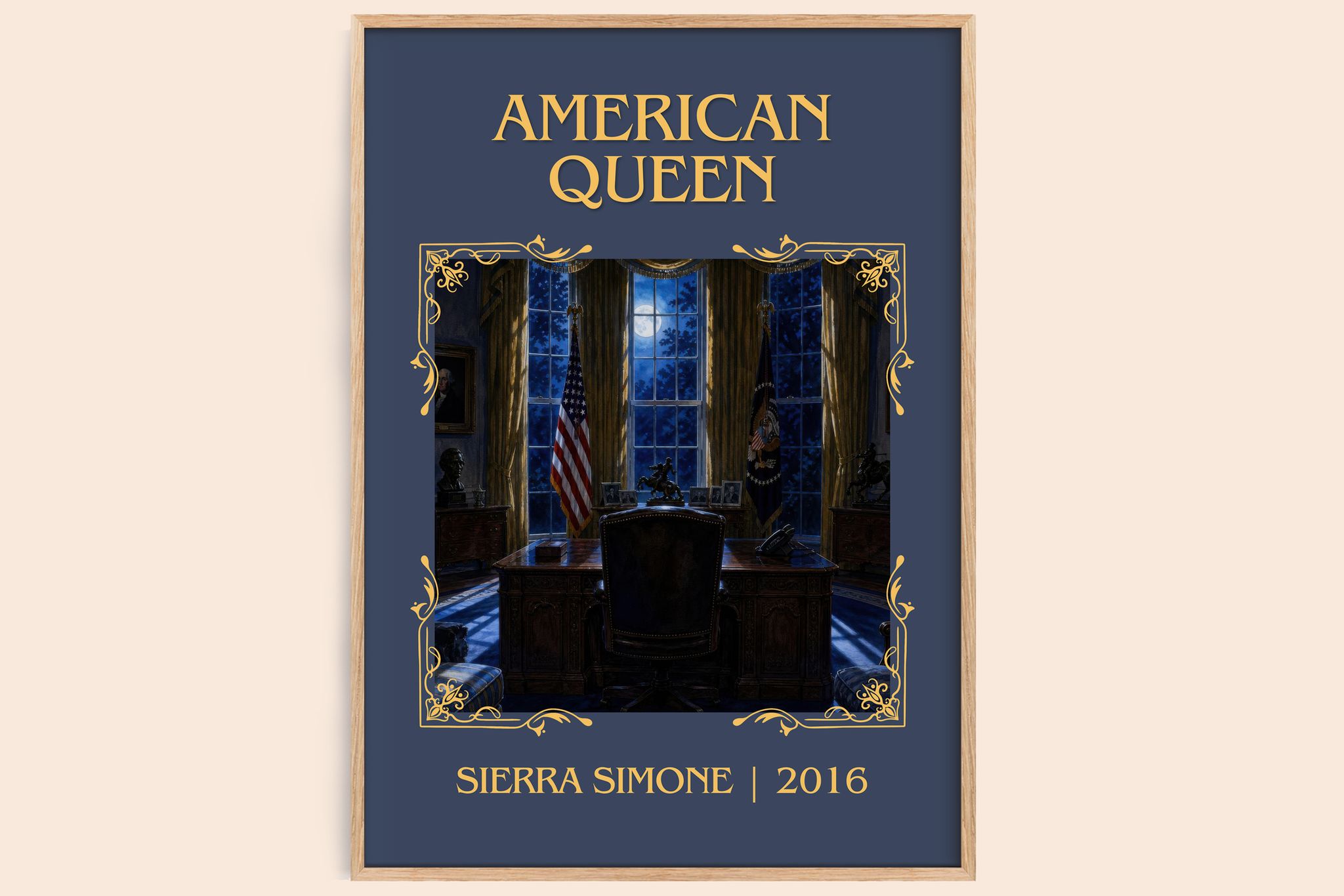 American Queen Classic Book Art Print by Sierra Simone