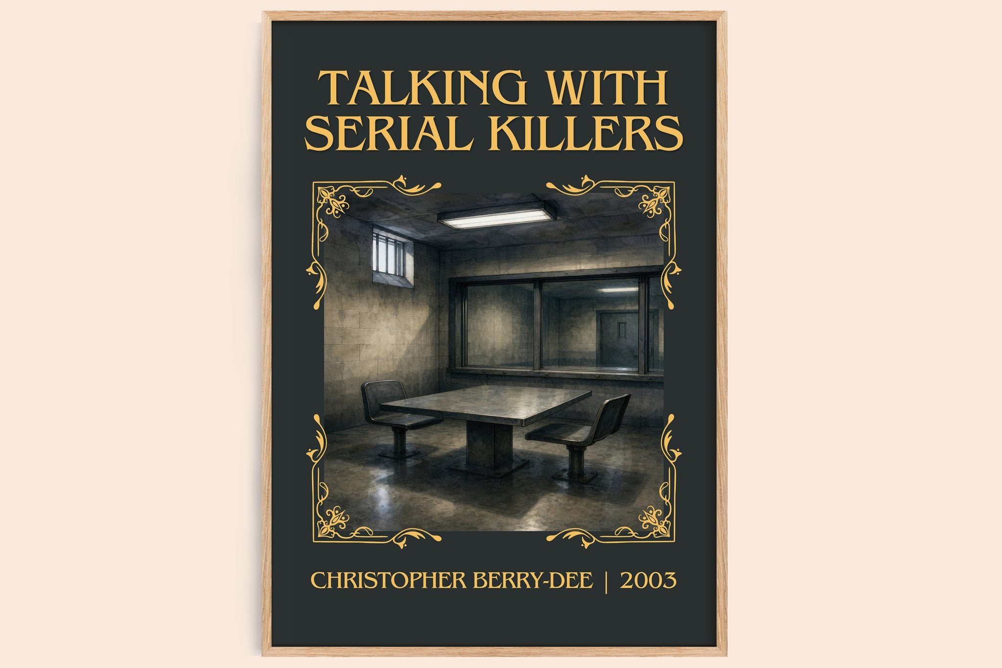 Talking with Serial Killers Classic Book Art Print by C. Berry-Dee