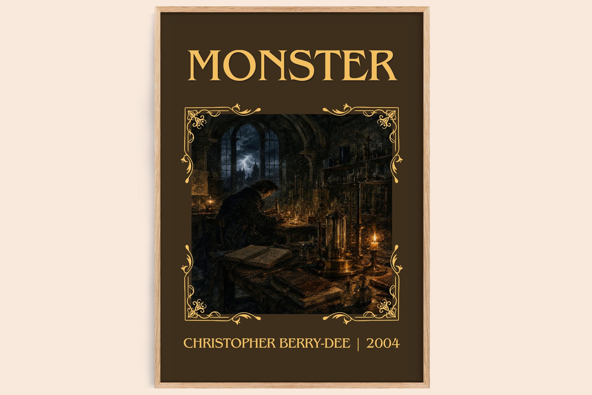 Monster Classic Book Art Print by Christopher Berry-Dee