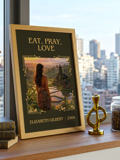 Eat, Pray, Love Classic Book Art Print by Elizabeth Gilbert – image 3