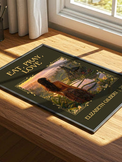 Eat, Pray, Love Classic Book Art Print by Elizabeth Gilbert – image 4