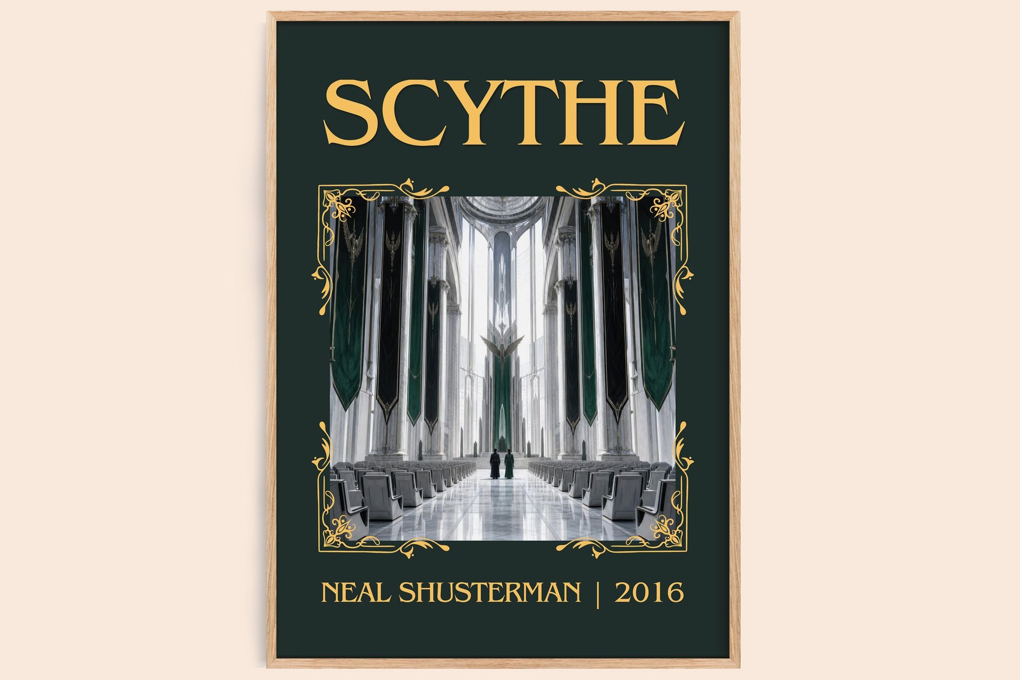 Scythe Classic Book Art Print by Neal Shusterman