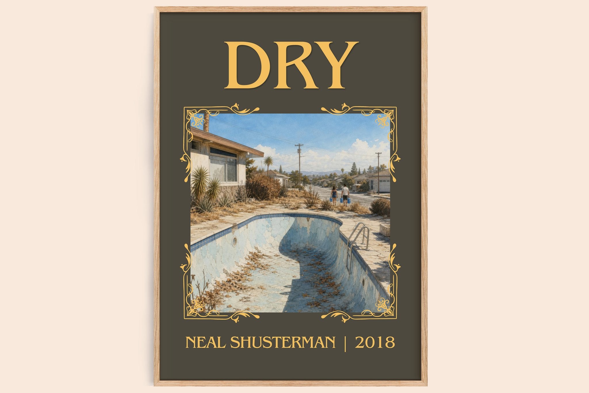 Dry Classic Book Art Print by Neal Shusterman