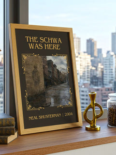 The Schwa was here Classic Book Art Print by Neal Shusterman – image 3