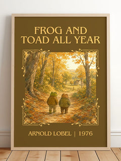 Frog and Toad All Year Classic Book Art Print by Arnold Lobel – image 2